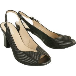 MARCO SHOES 0311P-189-021-1 czarny, sandały damskie. Czarne sandały damskie Marco Shoes, bez wzorów, ze skóry, bez obcasa, na obcasie, bez zapięcia. Za 239,90 zł.