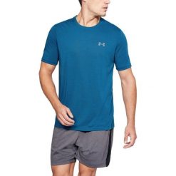 T-shirty męskie: Under Armour Koszulka męska Threadborne T-Shirt Moroccan Blue r. S (1289588487)