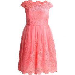 Sukienki: Chi Chi London Curvy NELLA Sukienka koktajlowa coral