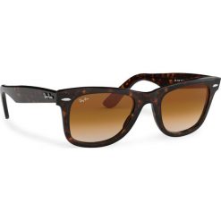 Okulary przeciwsłoneczne RAY-BAN - Wayfarer 0RB4540 902/51 Tortoise/Light Brown Gradient. Pomarańczowe okulary przeciwsłoneczne damskie Ray-Ban. W wyprzedaży za 419,00 zł.