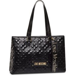 Torebka LOVE MOSCHINO - JC4001PP1ALA0000 Nero. Czarne torebki klasyczne damskie Love Moschino, bez wzorów, ze skóry ekologicznej, klasyczne, bez dodatków. W wyprzedaży za 759,00 zł.