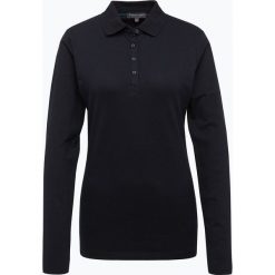 Marie Lund - Damska koszulka polo, niebieski. Niebieskie koszulki damskie marki Marie Lund, m, bez wzorów, z bawełny, z długim rękawem. Za 129,95 zł.