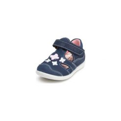 Pepino Girls Sandały Edisa nautic (wąskie) - niebieski - Gr.Moda (6 - 24 miesięcy ). Niebieskie buciki niemowlęce Pepino, na lato, ze skóry, bez zapięcia. Za 239,00 zł.