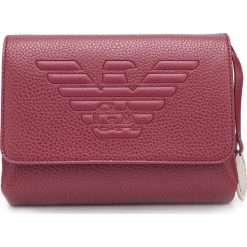 Emporio Armani Cross body bag Czerwony. Czerwone torebki klasyczne damskie Emporio Armani, w paski, z materiału, bez dodatków. Za 659,95 zł.
