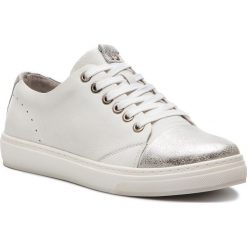 Półbuty LASOCKI - WI23-HOLLAND-15 White. Białe półbuty damskie Lasocki, bez wzorów, ze skóry, bez obcasa, na płaskiej podeszwie, bez zapięcia. Za 149,99 zł.