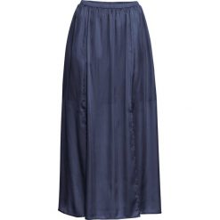 Długa spódnica z rozcięciami bonprix ciemnoniebieski. Niebieskie spódniczki damskie bonprix, bez wzorów, długie, maxi. Za 29,99 zł.
