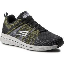 Buty SKECHERS - In The Mix II 52615/BKLM Black/Lime. Czarne buty fitness męskie Skechers, z materiału. W wyprzedaży za 219,00 zł.