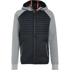 Superdry GYM TECH HYBRID ZIPHOOD Kurtka sportowa grey grit/black. Szare kurtki sportowe męskie marki Superdry, m, z bawełny. W wyprzedaży za 356,30 zł.