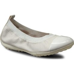Baleriny damskie lakierowane: Baleriny GEOX – J Piuma Ball B J62B0B 000SK C1000 M Biały