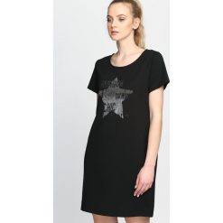 Sukienki dzianinowe: Black Sukienka Your Behind