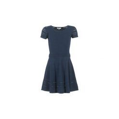 Sukienki krótkie Suncoo CHANTAL. Niebieskie sukienki mini marki Suncoo, xs, z krótkim rękawem. Za 307,30 zł.