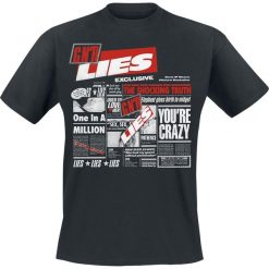 Guns N' Roses Lies T-Shirt czarny. Czarne t-shirty męskie z nadrukiem marki Guns N' Roses, xl, z materiału, z okrągłym kołnierzem. Za 89,90 zł.