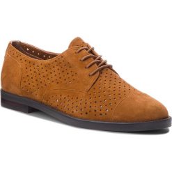 Oxfordy LAUREN RALPH LAUREN - Marian 802709852001 Polo Tan. Pomarańczowe jazzówki damskie marki Lauren Ralph Lauren, na obcasie. W wyprzedaży za 389,00 zł.