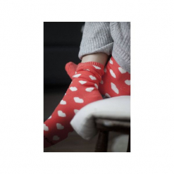 Skarpetki Frotowe Coral Hearts. Białe skarpetki męskie Soxstory. Za 16,00 zł.