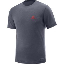 Salomon Koszulka męska Explore SS Te Graphite r. XL (400965). Szare t-shirty męskie Salomon, m. Za 81,51 zł.