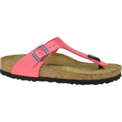 Birkenstock Gizeh BF 1016415 38 Różowe. Różowe buty sportowe damskie Birkenstock, bez wzorów, z syntetyku, sportowe. W wyprzedaży za 279,99 zł.