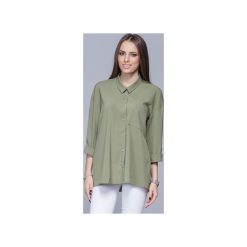 Luźna koszula oversize oliwka H010. Czerwone koszule damskie Harmony. Za 135,00 zł.