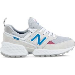 Sportowe Buty New Balance WS574PRA SPORT. Szare buty sportowe damskie Molly.pl, bez wzorów, z zamszu, sportowe. Za 399,00 zł.