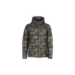 Kurtki pikowane Patagonia HI LOFT DOWN HOODY. Zielone kurtki męskie marki Patagonia, xl, bez wzorów, bez kaptura. Za 1023,20 zł.