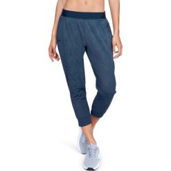 Spodnie dresowe damskie: Under Armour Spodnie damskie TB Balance Mesh Loose Crop granatowe r. S (1305469-408)