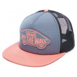 Vans Czapka Z Daszkiem Damska Wm Beach Girl Trucker Dark Slate/S Os. Szare czapki z daszkiem damskie marki Vans. Za 89,00 zł.