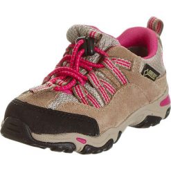 Buty dziecięce: Skórzane buty turystyczne w kolorze beżowo-różowym