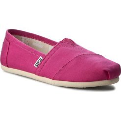 Creepersy damskie: Półbuty TOMS - Classic 10009710 Fuchsia