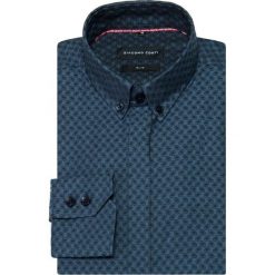 Koszula SIMONE KDWS000343. Koszule męskie Giacomo Conti, m, bez wzorów, z bawełny, button down, z długim rękawem. Za 259,00 zł.