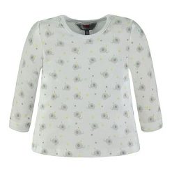 T-shirty chłopięce z długim rękawem: Koszulka w kolorze białym