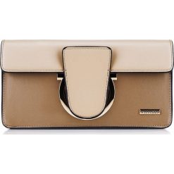Torebka damska 88-4Y-508-9. Brązowe torebki klasyczne damskie marki Wittchen, w paski, eleganckie, zdobione, bez dodatków. Za 249,00 zł.