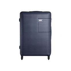 Walizka Madryt 102L Granatowa (MADRYT 28 BLU). Szare walizki VIP COLLECTION. Za 350,00 zł.