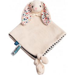 Przytulanki Whisbear DouDou Kocyk Przytulanka Króliczek biały. Białe przytulanki i maskotki Whisbear, z materiału. Za 40,90 zł.