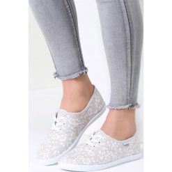 Szare Tenisówki You Ask For. Szare trampki i tenisówki damskie marki vices, w kwiaty, na sznurówki. Za 39,99 zł.