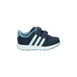 Buty Dziecko adidas DB1930. Niebieskie trampki dziewczęce Adidas, bez wzorów, bez zapięcia. Za 134,50 zł.