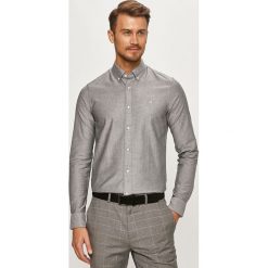 Calvin Klein - Koszula K10K105280. Szare koszule męskie Calvin Klein, s, bez wzorów, z bawełny, casualowe, button down, z długim rękawem. Za 299,90 zł.