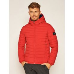 Kurtka puchowa TOMMY HILFIGER Quilted MW0MW14035. Niebieskie kurtki męskie TOMMY HILFIGER, m, bez wzorów, z puchu, bez kaptura. Za 1199,00 zł.