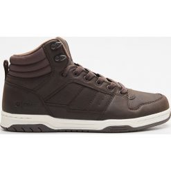 Wysokie sneakersy - Brązowy. Pomarańczowe sneakersy męskie Cropp, bez zapięcia. W wyprzedaży za 89,99 zł.