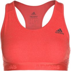 Biustonosze sportowe: adidas Performance ASK Biustonosz sportowy colored heather/trace scarlet