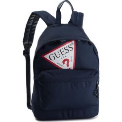 Plecak GUESS - L83Z00 WAKT0 DEKB. Niebieskie torby męskie skórzane Guess, z aplikacjami, ze skóry ekologicznej, sportowe. W wyprzedaży za 209,00 zł.