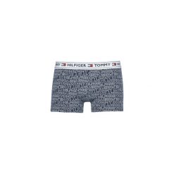 Bokserki Tommy Hilfiger AUTHENTIC COTTON-UM0UM00504. Niebieskie bokserki męskie TOMMY HILFIGER, bez wzorów. Za 119,00 zł.