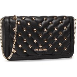 Torebka LOVE MOSCHINO - JC4237PP0AKE0000 Nero. Czarne torebki klasyczne damskie Love Moschino, bez wzorów, ze skóry ekologicznej, wizytowe, bez dodatków. Za 689,00 zł.