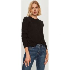 Trussardi Jeans - Sweter. Białe swetry damskie Trussardi Jeans, s, bez wzorów, z poliesteru, klasyczne, z długim rękawem, długie, bez kaptura. Za 539,90 zł.