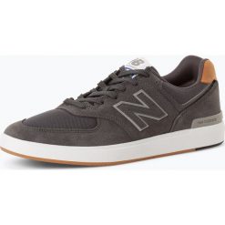 New Balance - Tenisówki męskie z dodatkiem skóry, szary. Szare bez kategorii marki New Balance, ze skóry. Za 249,95 zł.