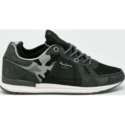 Pepe Jeans - Buty Tinker Pro-73. Czarne halówki męskie marki Pepe Jeans, z jeansu, na sznurówki. W wyprzedaży za 319,90 zł.