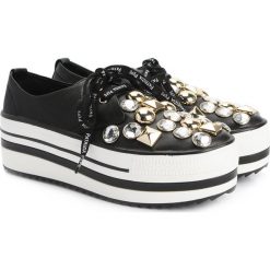 Patrizia Pepe Sneakersy. Żółte trampki i tenisówki damskie Patrizia Pepe, ze skóry. Za 489,00 zł.
