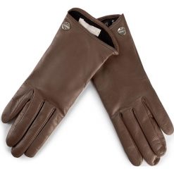 Rękawiczki Damskie COCCINELLE - AY2 Guanti E7 AY2 41 18 01 S Taupe 175. Brązowe rękawiczki damskie Coccinelle, ze skóry. W wyprzedaży za 339,00 zł.