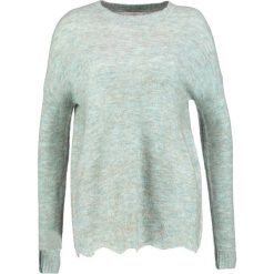 Swetry klasyczne damskie: Culture TINELLA Sweter petrol blue melange