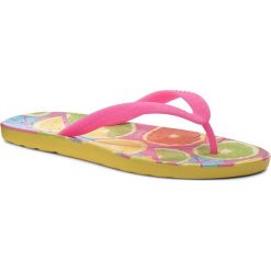 Japonki CROCS - Chawaii Fruit Flip 204159 Lemon. Różowe klapki damskie Crocs, bez wzorów, z tworzywa sztucznego, bez obcasa. W wyprzedaży za 69,00 zł.