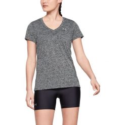 Under Armour Tech™ Twist Koszulka Szary. Szare koszulki damskie Under Armour, l, bez wzorów, z poliesteru, bez kołnierzyka, z krótkim rękawem. Za 128,95 zł.