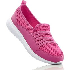 Sneakersy z pianką "youfoam" bonprix różowy. Różowe buty sportowe damskie bonprix, z materiału. Za 74,99 zł.